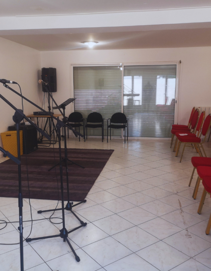 Salle d&rsquo;église de 80-100 places à Massy